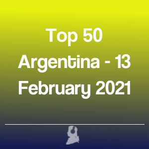 Immagine di Top 50 Argentina - 13 Febbraio 2021