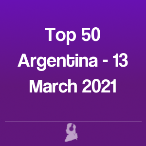 Foto de Top 50 Argentina - 13 Março 2021