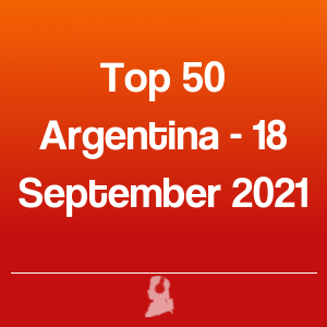 Imagen de  Top 50 Argentina - 18 Septiembre 2021