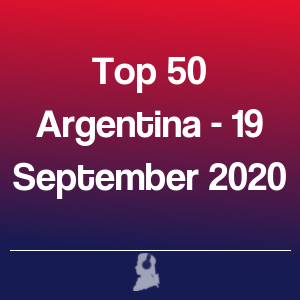 Imatge de Top 50 Argentina - 19 Setembre 2020