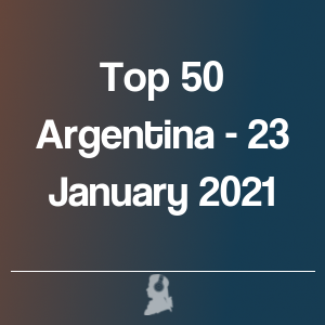 Foto de Top 50 Argentina - 23 Janeiro 2021