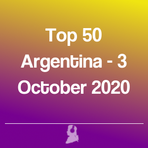 Imagen de  Top 50 Argentina - 3 Octubre 2020