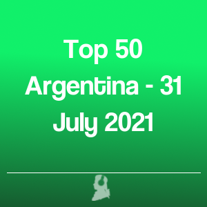 Foto de Top 50 Argentina - 31 Julho 2021