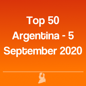 Imagen de  Top 50 Argentina - 5 Septiembre 2020