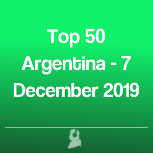 Imagen de  Top 50 Argentina - 7 Diciembre 2019