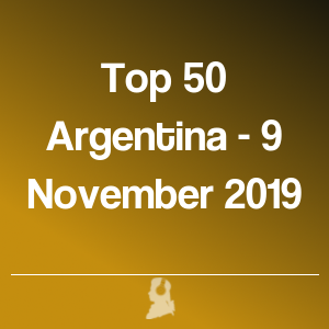 Foto de Top 50 Argentina - 9 Novembro 2019