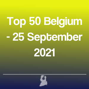 Bild von Top 50 Belgien - 25 September 2021