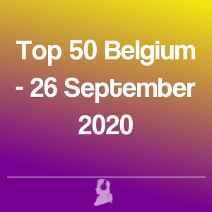 Photo de Top 50 Belgique - 26 Septembre 2020