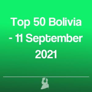 Imatge de Top 50 Bolívia - 11 Setembre 2021