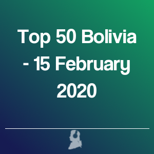 Imatge de Top 50 Bolívia - 15 Febrer 2020