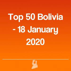 Imatge de Top 50 Bolívia - 18 Gener 2020