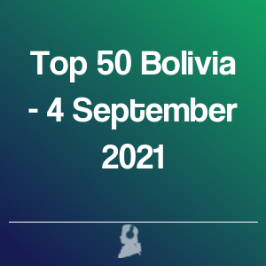Imagen de  Top 50 Bolivia - 4 Septiembre 2021