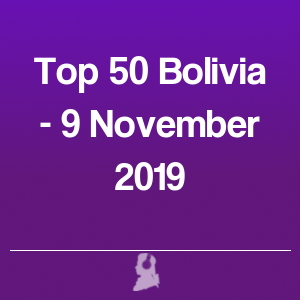 Foto de Top 50 Bolívia - 9 Novembro 2019