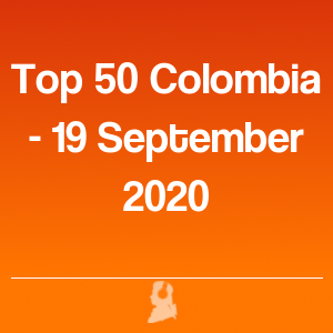 Photo de Top 50 La Colombie - 19 Septembre 2020