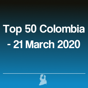 Imagen de  Top 50 Colombia - 21 Marzo 2020