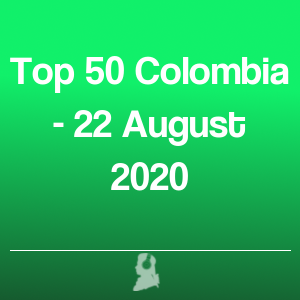 Foto de Top 50 Colômbia - 22 Agosto 2020