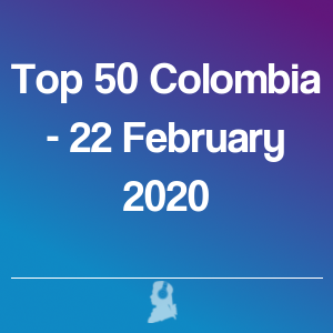 Foto de Top 50 Colômbia - 22 Fevereiro 2020