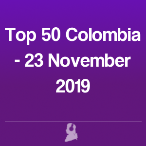 Foto de Top 50 Colômbia - 23 Novembro 2019