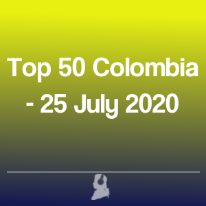 Imagen de  Top 50 Colombia - 25 Julio 2020