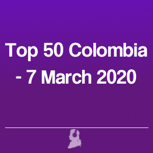 Photo de Top 50 La Colombie - 7 Mars 2020