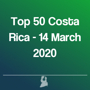 Foto de Top 50 Costa Rica - 14 Março 2020