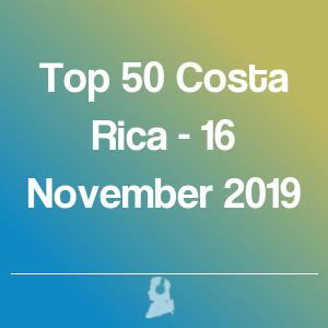 Foto de Top 50 Costa Rica - 16 Novembro 2019