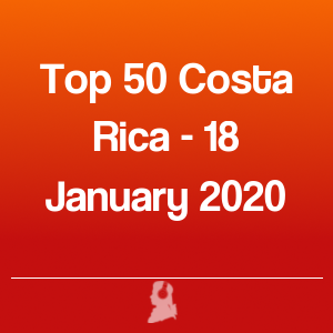 Foto de Top 50 Costa Rica - 18 Janeiro 2020