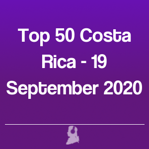 Photo de Top 50 Costa Rica - 19 Septembre 2020