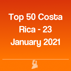 Foto de Top 50 Costa Rica - 23 Janeiro 2021