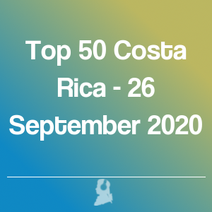 Picture of Top 50 Costa Rica - 26 September 2020