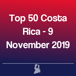 Foto de Top 50 Costa Rica - 9 Novembro 2019