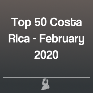 Foto de Top 50 Costa Rica - Fevereiro 2020