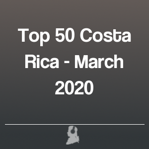 Immagine di Top 50 Costa Rica - Marzo 2020