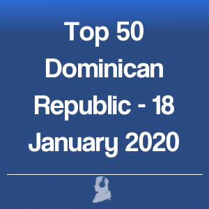 Picture of Top 50 Dominican Republic - 18 January 2020