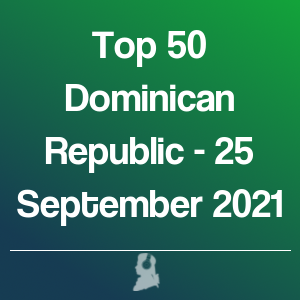 Imagen de  Top 50 República Dominicana - 25 Septiembre 2021