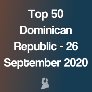Imagen de Top 50 República Dominicana - 26 Septiembre 2020