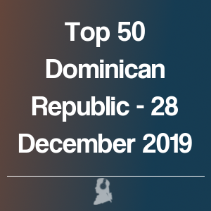 Foto de Top 50 República Dominicana - 28 Dezembro 2019
