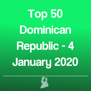 Foto de Top 50 República Dominicana - 4 Janeiro 2020