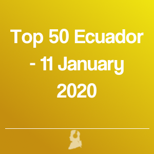 Imagen de  Top 50 Ecuador - 11 Enero 2020