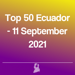 Imatge de Top 50 Equador - 11 Setembre 2021