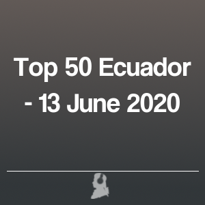 Imatge de Top 50 Equador - 13 Juny 2020