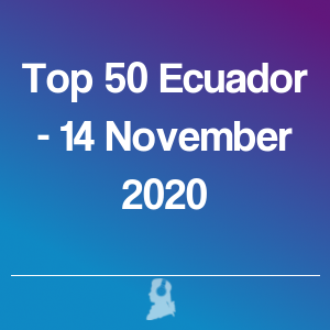 Imatge de Top 50 Equador - 14 Novembre 2020