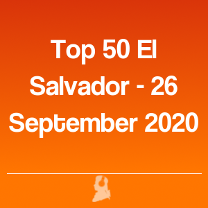 Imagen de  Top 50 El Salvador - 26 Septiembre 2020