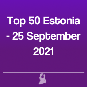Imagen de  Top 50 Estonia - 25 Septiembre 2021