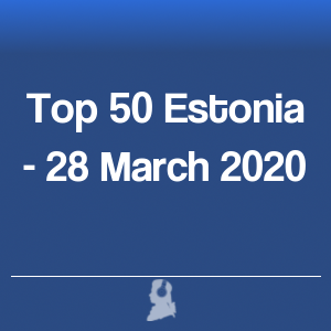 Imagen de  Top 50 Estonia - 28 Marzo 2020