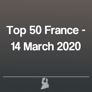 Photo de Top 50 France - 14 Mars 2020