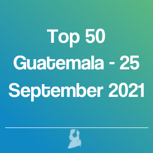 Imagen de  Top 50 Guatemala - 25 Septiembre 2021