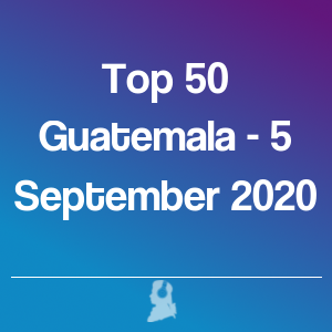 Imagen de  Top 50 Guatemala - 5 Septiembre 2020