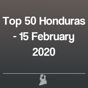 Imagen de  Top 50 Honduras - 15 Febrero 2020