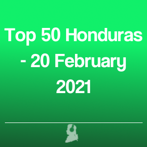 Imagen de  Top 50 Honduras - 20 Febrero 2021